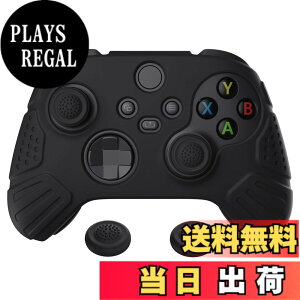 �y���������zeXtremeRate PlayVital Guardian��Xbox Series X/S�R���g���[���[�ɑΉ��p�A���`�X���b�v�V���R�[���J�o�[�X�L���A�u���b�N�̐e�w�O���b�v�L���b�v�t���AXbox Core���C�����X�R���g���[���p