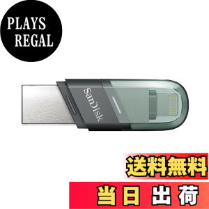 �y���������zSanDisk 64GB iXpand USB Flash Drive Flip SDIX90N-064G �C�O�p�b�P�[�W�i