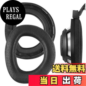 �y���������zGeekria �C���[�p�b�h Elite �݊��� �p�b�h �[���n�C�U�[ Sennheiser HD800 �w�b�h�z���ɑΉ� �p�b�h �C���[/�C���[�J�b�v�V�[�v�X�L�� (�u���b�N)
