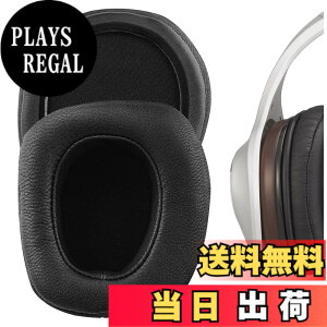 �y���������zGeekria �C���[�p�b�h Elite �݊��� �p�b�h �f�m�� DENONs AH-D600, AH-D7100 �w�b�h�z���ɑΉ� �p�b�h �C���[/�C���[�J�b�v (�V�[�v�X�L��/�u���b�N)