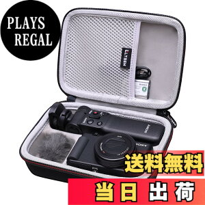 �y���������zLTGEM��Sony ZV-1�J�����p�n�[�h�P�[�X Vlogger�A�N�Z�T���[�L�b�g�O�r�ƃ}�C�N�Ƀt�B�b�g - ���s�ی�L�����[�X�g���[�W�o�b�O