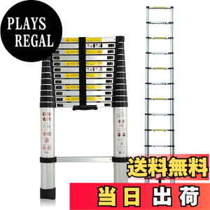 �y���������zDayPlus �L�k�͂��� �Œ�3.8 m (12.5 ft) �܂��ݐL�k��q ���@�\�A���~�͂��� �����^�тɕ֗� �y�� �ω׏d150 kg �������O���p �������b�N ���S���b�N �X���C�h�� �A���~��q �z�[��