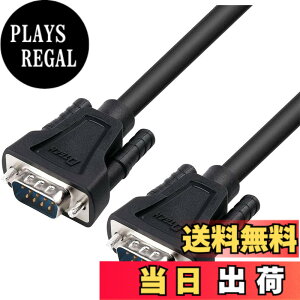 �y���������zDTECH RS232C �V���A���P�[�u�� 0.5m �X�g���[�g�P�[�u�� �I�X-�I�X �f�[�^�]�� DB9 Cable