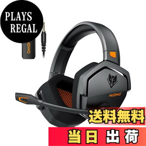 �y���������zNUBWO �Q�[�~���O�w�b�h�Z�b�g PS5 �w�b�h�Z�b�g�y2.4G USB/Bluetooth 5.3/3.5mm�L���z3WAY �ڑ� ���� �w�b�h�Z�b�g �}�C�N�t�� 20ms����x�� 100 ���Ԓ����Ԏg�p �~���[�g�@�\PS5/PS4/Switch/PC/�X