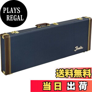 �y���������zFender �t�F���_�[ �n�[�h�P�[�X Classic Series Wood Case Strat/Tele, Navy Blue