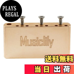 �y���������zMusiclily Ultra �u���X 36mm �V���[�gMIM�X�^�C�� �g�������u���b�N 10.5mm���s�b�`������Squier Pre-2020 Affinity�X�g���g�g�������u���b�W�p