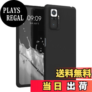 �y���������zkwmobile �X�}�z�P�[�X Xiaomi Redmi Note 10 Pro�Ή� �P�[�X - �ϏՌ� ����~�� �\�t�g TPU �V���R�� - ���F�}�b�g