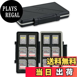 �y���������zJJC 24 �X���b�g �������[�J�[�h�P�[�X �������[�J�[�h�z���_�[ 12�� SD SDHC SDXC �J�[�h + 12�� CFexpress Type A �J�[�h ���[�P�[�X �ϏՌ� �h�o �h�� Sony A1 A7R5 A7M4 A7S3 A9III �ȂǗp