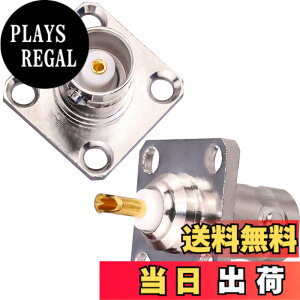 �y���������zTUOLNK 2�� BNC���X 4�� �t�����W �p�l���V ���[�V�}�E���g���� �͂� �R�l�N�^ �����P�[�u��/����LAN�f�o�C�X�p �� RF �����A�_�v�^ �R���o�[�^