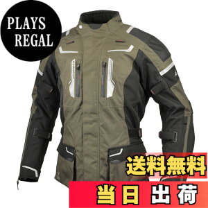 �y���������z[KOMINE] �o�C�N�p �W���P�b�g �t���C���[�W���P�b�g JK-597 1283 �I�[���V�[�Y������ �h�� �h�� CE�K�i �X�g���b�`�f�� �v���e�N�^�[ 07-597 �����Y Olive 2XL