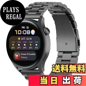 �y���������zFor garmin forerunner 265/965/Huawei Watch GT3 46mm/3 /3 Pro �o���h22mm Huawei Watch GT 46mm/GT 2 46mm/GT �����o���h ���� �����X�e�����X ���߉\ �r�W�l�X��Huawei Watch 2 Classic/2 Pro �����o���h�i�u���b
