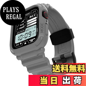 �y���������zelkson �A�b�v���E�H�b�` �o���h Apple Watch 41mm 40mm �o���p�[�P�[�X�t�� ���ȃ����Y�o���h Apple Watch SE iWatch Series 9 8 7 6 5 4�p, Quattro Pro Series TPU �_�� �ϏՌ��� �S�ʕ� �� �O���[