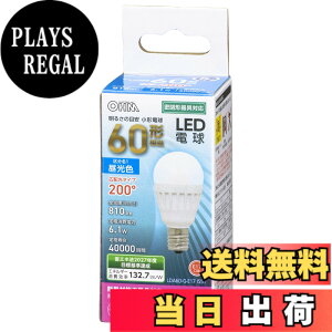 �y���������z�I�[���d�@ LED�d�� ���` E17 60�`���� �����F LDA6D-G-E17 IS51 06-4479 OHM