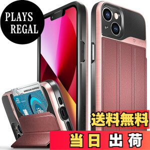 �y���������zVena vCommute Apple iPhone 13 (6.1�C���`) ��p �P�[�X �蒠�^ (�ČRMIL�K�i�擾 | �ϏՌ� ���� �Ռ� �z��) ����PU ���U�[�J�[�h�z���_�[�t�� ���[ 2�� �܂��ݎ��L�b�N�X�^���h�@�\ �蒠
