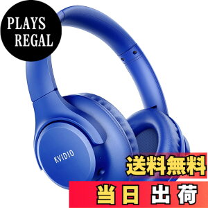 �y���������z���C�����X �w�b�h�z�� KVIDIO Bluetooth 5.4 55���ԍĐ� 40mm HD �h���C�o�[���j�b�g �I�[�o�[�C���[�w�b�h�z�� �}�C�N���� �w�b�h�z�� �L�� ���� ���p �Չ� ���^ �n���Y�t���[�ʘb��