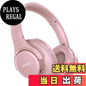 �y���������z���C�����X �w�b�h�z�� KVIDIO Bluetooth 5.4 55���ԍĐ� 40mm HD �h���C�o�[���j�b�g �I�[�o�[�C���[�w�b�h�z�� �}�C�N���� �w�b�h�z�� �L�� ���� ���p �Չ� ���^ �n���Y�t���[�ʘb��
