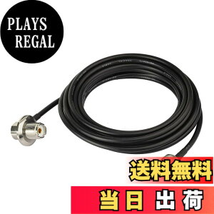 �y���������zBINGFU UHF PL259�I�X����UHF SO239���X���p�o���N�w�b�h�}�E���gRG58�P�[�u��5m�ԗ��p��SUV�g���b�NCB���W�I�A�}�`���A�����o�������W�I�A�}�`���A����