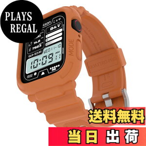 �y���������zelkson �A�b�v���E�H�b�` �o���h Apple Watch 45mm 44mm �o���p�[�P�[�X�t�� ���ȃ����Y�o���h Apple Watch SE iWatch Series 9 8 7 6 5 4�p Quattro Pro Series �X�|�[�c�~���^���[�ی�P�[�X �v���e�N