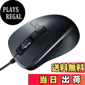 �y���������z�T�����T�v���C(Sanwa Supply) �L��Type-C�u���[LED�}�E�X(5�{�^���E�É��^�C�v) MA-BLC156BK