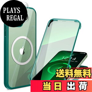 �y���������zHAUTRKBG iPhone 13 Mini �P�[�X �N���A ���ʋ����K���X �S�ʕی� [MagSafe�Ή�] [�J�����t�C������] �����x�̃^�b�`�X�N���[�� �}�O�Z�[�t ���C�����X�[�d�Ή� �ČRMIL�K�i�擾 �ϏՌ� 