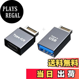 �y���������zNFHK USB 3.1 �t�����g�p�l���w�b�_�[ �I�X Type-E to Type-A & Type-C USB-C �}�U�[�{�[�h�g���f�[�^�A�_�v�^�[ 2��