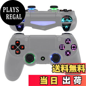 �y���������zeXtremeRate ps4�R���g���[���[�ɑΉ��p�}���`�J���[����D-pad�T���X�e�B�b�N�g���K�[�z�[���t�F�C�X�{�^���Aps4 Slim Pro CUH-ZCT2�R���g���[���[�ɑΉ��pDTFS (DTF 2.0) LED�L�b�g�y�u���b