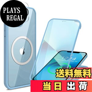�y���������zHAUTRKBG iPhone 13 Mini �P�[�X �N���A ���ʋ����K���X 360°�S�ʕی� [MagSafe�Ή�] [�J�����t�C������] [�s�q�^�b�`] �}�O�Z�[�t ���C�����X�[�d�Ή� �ČRMIL�K�i�擾 �ϏՌ� �A�C�t�H