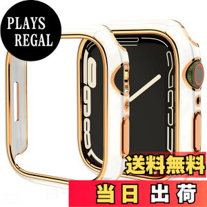 �y���������zMiimall �Ή� Apple Watch 8 41mm/7 41mm�P�[�X �A�b�v���E�H�b�`�V���[�Y 8 2022/7 �P�[�X PC�ގ� �I�V�����݌v ���h�~ �h�o �y�� �h�Ռ� �ی�o���p�[ Apple Watch Series 7 ���ʃJ�o�[�i41mm|�z��