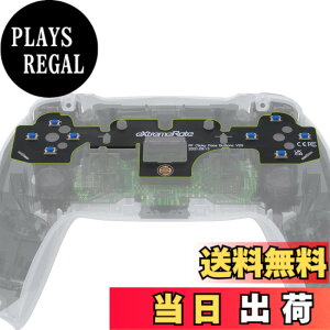 �y���������zeXtremeRate �t�F�[�X �N���b�L�[ �L�b�g V2 PS5 �R���g���[�� BDM-010 & BDM-020�p�A�J�X�^�� Tactile Dpad �A�N�V���� �{�^���APS5�R���g���[���[�p�}�E�X�N���b�N �L�b�g