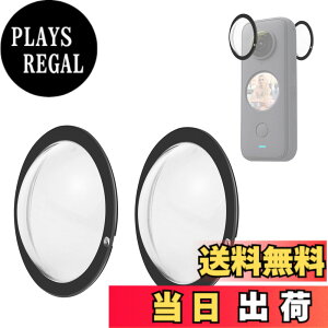 �y���������zPULUZ insta360 one x2 �����Y�J�o�[ PC �ی�J�o�[�ɂƂ��� Insta360 One X2�p�A�X�e�B�b�L�[�����Y�v���e�N�^�[�P�[�X �A�N�V�����J�����A�N�Z�T���[�i�u���b�N�j