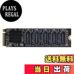 �y���������zXiwai NGFF NVME M-Key PCI Express to SATA 3.0 6Gbps 5�|�[�g �A�_�v�^�[ �R���o�[�^�[ �n�[�h�h���C�u�g���J�[�h JMB585 2280