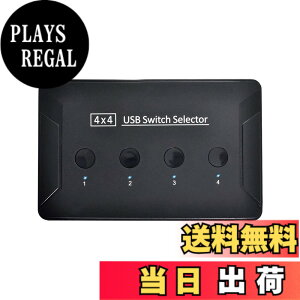 �y���������zCablecc KVM USB 3.0 �X�C�b�`�Z���N�^�[ 4�|�[�gPC �L�[�{�[�h�}�E�X�X�L���i�[�v�����^�[�p4�̃f�o�C�X�����L