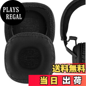 �y���������zGeekria �C���[�p�b�h�݊��� �p�b�h �}�[�V���� Marshal Major III Wired, Major III Bluetooth Wireless, MID ANC �w�b�h�z���ɑΉ� �p�b�h �C���[/�C���[�J�b�v (�v���e�C�����U�[/�u���b�N)