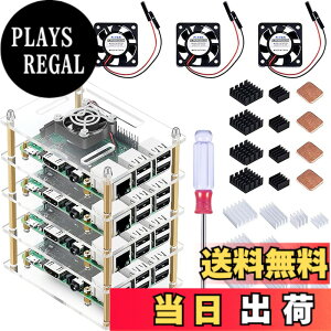 �y���������zYoumile Raspberry Pi 4/3/2���f��B�p�A�N�����P�[�X�i��p�t�@���A�q�[�g�V���N�t���A4�w�j