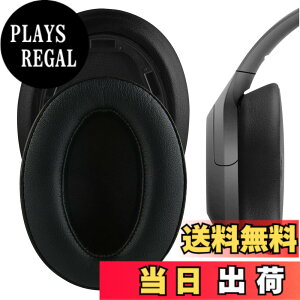 �y���������zGeekria �C���[�p�b�h�݊��� �p�b�h �\�j�[ Sony WH-H910N Wireless Noise-Canceling �w�b�h�z���ɑΉ� �p�b�h �C���[/�C���[�J�b�v (�v���e�C�����U�[/�u���b�N)