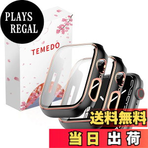 �y���������z�y2���zTEMEDO �Ή� Apple Watch �P�[�X 41mm Series 11/10/9/8/7/SE3/SE2/SE/6/5/4 ULtra 3/2/1 �A�b�v���E�H�b�` �J�o�[ PC�f�� ���b�L���H Apple Watch �J�o�[ �S�ʕی� ��d�\�� �A�b�v���E�H�b�` �P�[