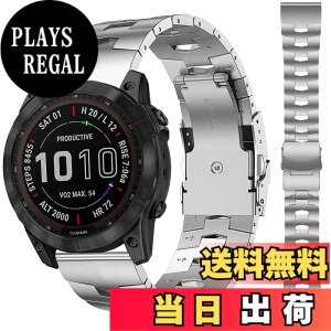 �y���������z���������o���h �Ή�Garmin TACTIX 7/ DELTA/Enduro/Garmin Enduro2/Garmin Fenix 7X/6x pro/6x/5x/5x plus 26mm���������o���h Garmin Fenix 7X �����o���h ���� �����X�e�����X�o���h �X�e�����X ���߉\ �r