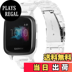 �y���������z�����o���h For Garmin Venu SQ Music/Garmin Venu �o���h Garmin ForeAthlete 245 �����o���h 20mm�ʗp�o���h �o���h �����ގ� ���߉\ Approach S40 �����o���h �x���g(�N���A)