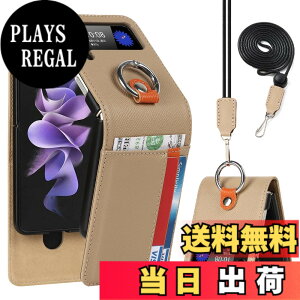�y���������zPelanty For Galaxy Z Flip3 5G �P�[�X��|�� �����O SC-54B SCG12 �w�ʃJ�o�[ ���|���񂩂��΂߂��� �V�����_�[ �X�g���b�v�t�� ���v���i �{�v���U�[ Zflip3 sc54b �g�уJ�o�[ ���z�^�J�[�h��