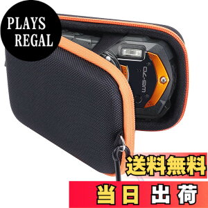 �y���������zKhanka ��p�ی���[�P�[�X �݊��i RICOH ���R�[ WG-80/WG-70/WG-60/WG-50/WG-40/WG-30 �f�W�^���J���� (�I�����W�F�̃W�b�p�[)