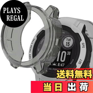 �y���������zMiimall �Ή�GARMIN(�K�[�~��) Instinct2S ��p�P�[�X Garmin Instinct2S �J�o�[ �\�t�g �V���v�� TPU�ގ� �C�菝�h�~ �y�� ���^ �h�Ռ� Garmin Instinc2S �ی�P�[�X �o���p�[�i�u���b�N�j