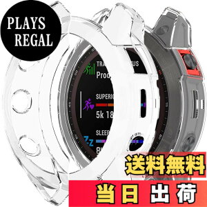 �y���������zMiimall�Ή�Garmin Epix Gen2/Epix Steel�P�[�X TPU�ގ� �\�t�g �Ռ��z�� �y�� ���^ �K�[�~�� Epix Gen2 �J�o�[ �����h�~ �����Ή� �E���ȒP Epix Gen2�ی�J�o�[ �o���p�[�i�N���A�j
