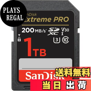 �y���������zSanDisk (�T���f�B�X�N) 1TB Extreme PRO SDXC UHS-I �������[�J�[�h - C10�AU3�AV30�A4K UHD�ASD�J�[�h- SDSDXXD-1T00-GN4IN