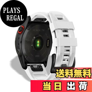 �y���������z[HeeNia] QuickFit 26mm �o���h Garmin Fenix 8 51mm/Fenix 7X Pro Solar/Garmin Instinct 2X/Fenix 7X/Fenix 6X GPS/6X Pro/6X Sapphire GPS/5X GPS/5X Plus �Ή� �V���R�� �X�g���b�v ���[�v �X�|�[�c�o���h ���v�x���g �h