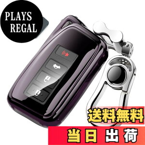 �y���������z[LETINGFAR] �L�[�P�[�X ���N�T�X �p �X�}�[�g�L�[�P�[�X �L�[�J�o�[ �_�炩�� TPU�f�� ��G�肢�� ���N�T�X��p�݌v �L�[�z���_�[ LEXUS ES NX RX LS IS CT LX UX �K�p�L�[�P�[�X(�u���b�N)