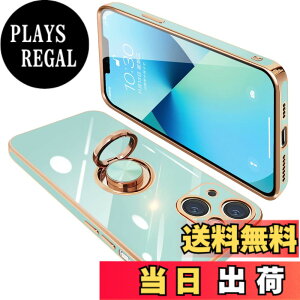 �y���������zONETIAOLONG iPhone13 Mini �p �P�[�X �����O�t�� �A�C�t�H��13Mini �����O �J�o�[ �ϏՌ� TPU ���b�L���H 360°��] �X�^���h�@�\ �ԍڃz���_�[ �X�g���b�v�z�[���t�� 5.4�C���`�i���C�g�V