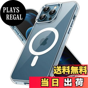 �y���������zJETech iPhone12ProMax (12 Pro Max) �}�O�l�b�g�P�[�X (6.7�C���`�p) MagSafe ���C�����X�[�d�Ή��Ռ��z���o���p�[�J�o�[ �����h�~�����o�b�N (�N���A)