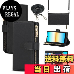 �y���������zPelanty for Xperia Ace III ��|���P�[�X�蒠�^ SO-53C SOG08 �g�уJ�o�[ ���|���΂߂��� �V�����_�[ ������v+TPU �}�O�l�b�g for Sony Xperia Ace III ���z�^�J�o�[ IC�J�[�h ���D���ꏬ�K�����