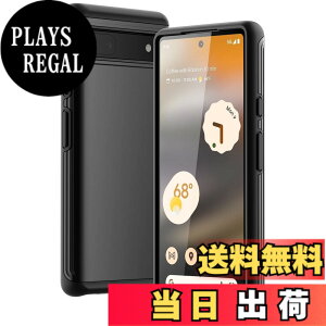 �y���������zJETech Google Pixel 6a �P�[�X�i6.1�C���` 2022�p�j ��w�ی� �Ռ��z�� �X�}�z�J�o�[ (�u���b�N)