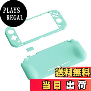 �y���������zPlayVital ZealProtect Nintendo Switch Lite�ɑΉ��p�ی�V�F���ASwitch Lite�ɑΉ��p�l�ԍH�w�Ɋ�Â����f�U�C�������n�[�h�V�F���A�V�F�����O���X�t�B�������T�����C�J�o�[���{�^���L��